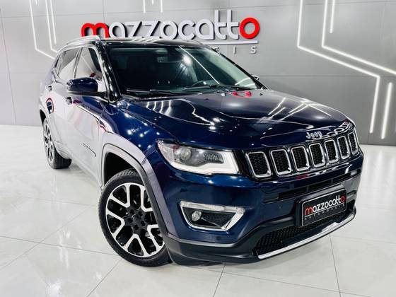 JEEP COMPASS 2.0 16V FLEX LIMITED AUTOMÁTICO JEEP COMPASS 2.0 16V FLEX LIMITED AUTOMÁTICO